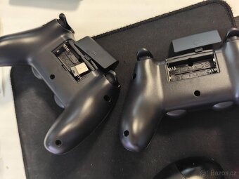 Bezdrátový herní ovladač gamepad, cena za pár - 4