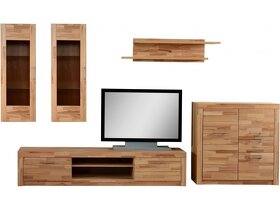 Obývací stěna Stefi - Jádrový buk masiv Germany - 4