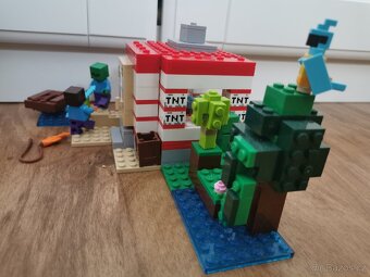 Lego Minecraft TNT domek - 4