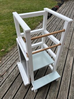 Dětská učící věž multifunkční - 4