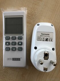 Zásuvkový termostat s dálkovým ovladačem - 4