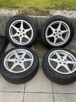 Alu kola 5x112 včetně zimních pneu 195/55 R16 - 4
