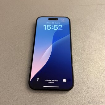 iPhone 15 Pro 128GB, 100% baterie, 12 měsíců záruka - 4