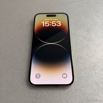 iPhone 14 Pro 256GB zlatý, top stav bez škrábance - 4