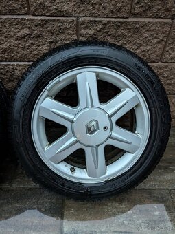 ALU disky Renault 5x108 zimní pneu Dunlop/Barum 205/55R16 - 4