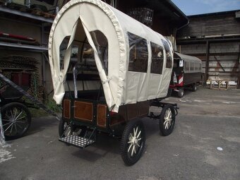 Vagón s plachtou pro 8 osob -Nový- - 4