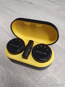 Bezdrátový mikrofon USB-C sada s nabíjecí krabičkou - 4