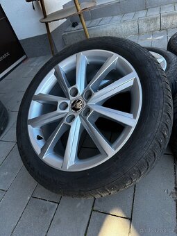 Alu kola 5x112 r17 s pneu (titr) - 4