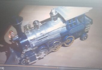 Jezdící,bater. model lokomotivy-Great Western,Royal -32 cm - 4