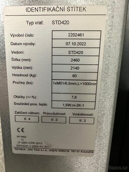 Prodám garážová vrata JIMI TORE - 4
