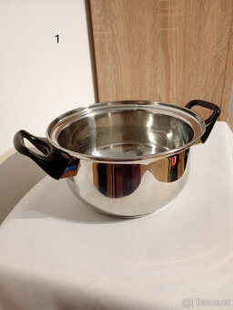 Sada hrnců nerez zn.Princess gold Edelstahl rostfrei 3 ks - 4