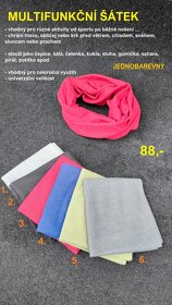 Šátky, šály, šálky, tunely....15% sleva na vše - 4