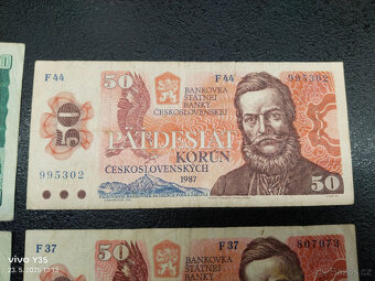 Bankovky Československo 1961 - 1988 - 4
