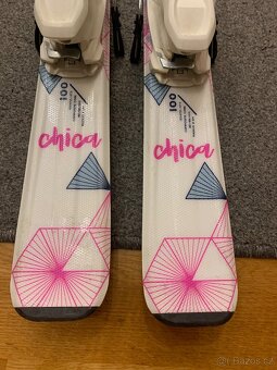 Lyže Volkl 100cm, Lyžaky 21,5cm - 4