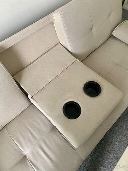 Rozkládací pohovka 3-místná - 4