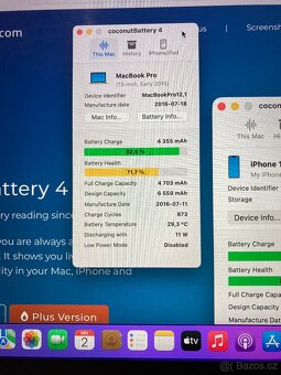 Macbook PRO 13" 2015, CZ distribuce, pěkný stav - 4