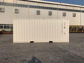 Lodní kontejner 20DV (6 x 2.5m) bílá barva - 4