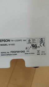 Pokladní tiskárna jehličková Epson TM-U220PD - 4