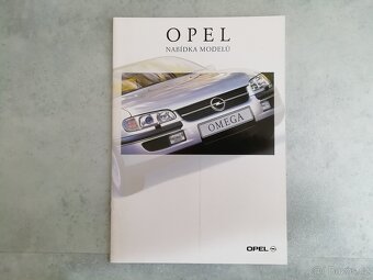 Opel Omega B 100 - prospekt + přehled modelů -doprava v ceně - 4
