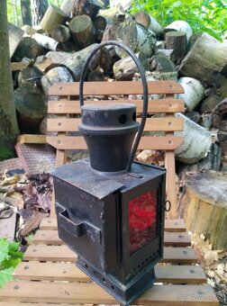 STARÁ DRÁŽNÍ LAMPA - DRUKOLIS VĚŠÍN - 4