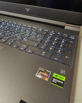 Herní 144hz notebook HP Victus ryzen 7535/16/2050/512 zaruka - 4