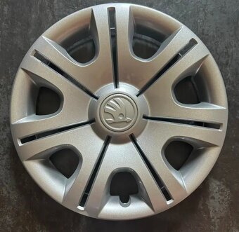 Poklice Škoda 14" 4ks - Nové, nepoužité - 4