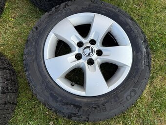 Alu kola s pneu R14 Škoda - 4