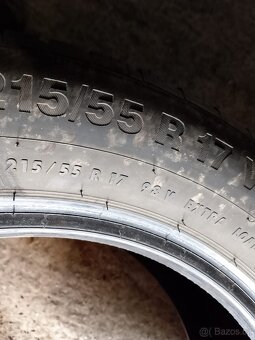 215/55/17 98v Continental - zimní pneu 2ks - 4