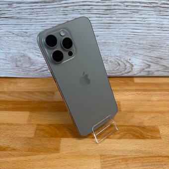 iPhone 15 Pro Max 256GB, nature Titan, eSIM (rok záruka) - 4