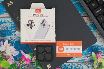 Kovová krytka na zadní fotoaparát Xiaomi, Redmi, Poco - 4