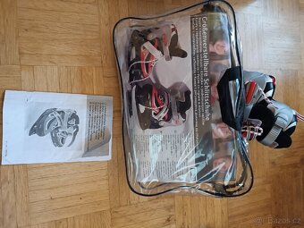 Dětské chlapecké brusle na led rostoucí velikost 30-33 - 4