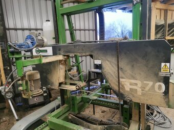 katr, pásová pila ROLTRAC R-70 - mobilní, použitá - 4