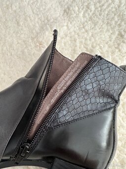 Kozačky Venturini kůže 36 zateplené - 4