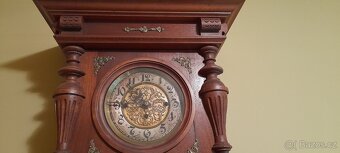 Nástěnné hodiny pendlovky trojzávažové čtvrťové - 4