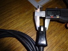 KABEL napájecí, TESLA, 230V, menší koncovka, délka 1,5m - 4