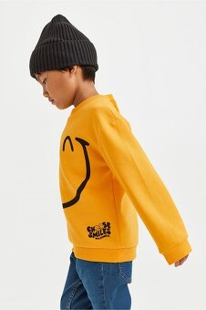 ☘️ Smajlíková MIKINA H&M tepláková vel. 110/116 ☘️ - 4