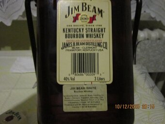 JIM BEAM BOURBON (KOLÉBKA) 40% 3,0L - 4