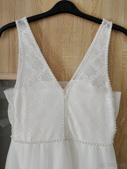 Svatební šaty vel.44 - 4