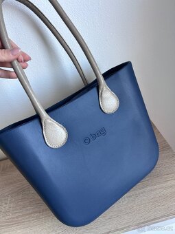 Obag mini blue navy beige - 4