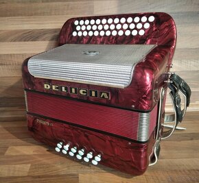 Heligonka (harmonika,akordeon) Delicia Favorit - 4