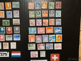 poštovní známky / Belgie Nizozemí Švýcarsko 80ks  č.1 - 4