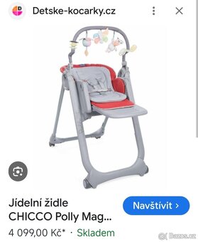 Dětská jídelní židle - 4