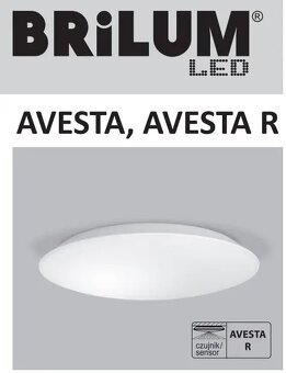 LED svítidlo AVESTA 12W R s pohybovým senzorem, NOVÉ⭐ - 4