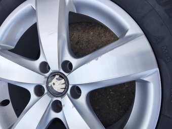 17"zimní alu sada Boston 5x112 origo Tiguan 2 Kodiaq Tarrac - 4