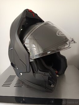 HJC přilba i100 Solid semi flat titanium - 4