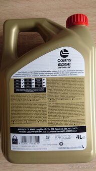 Motorový olej Castrol Edge 0W-20 - 4