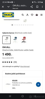 Židle Ikea Örfjäll - 4