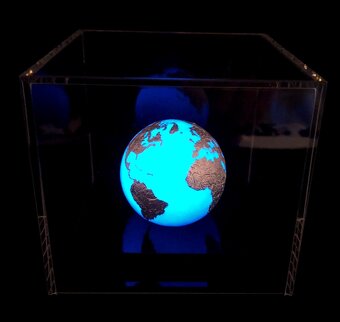 Stříbrná mince 3 Oz The Blue Marble - planeta Země 2023 - 4