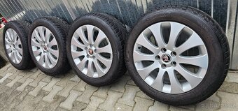 Originál alu ŠKODA Superb 2 5x112 215/55 R17 - 6,5mm - 4