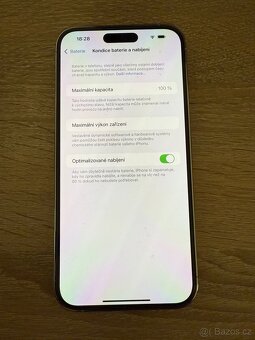 iPhone 14 Pro Max Silver 128 GB – 100% baterie, TOP stav 💎 - 4